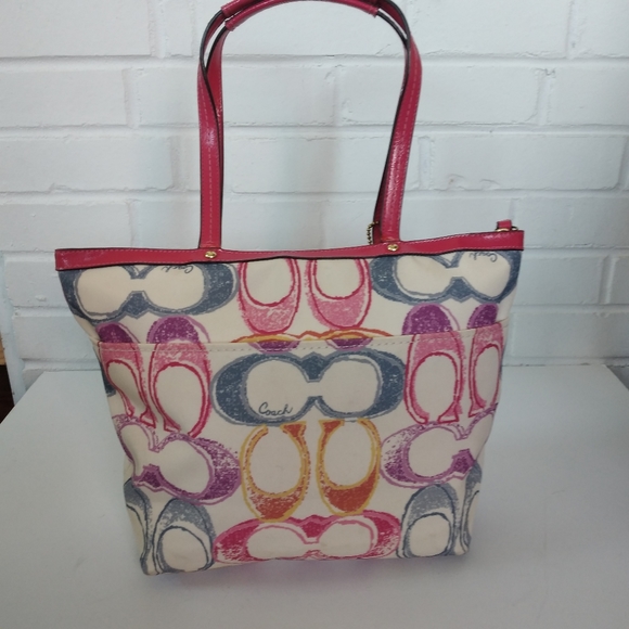 Coach canvas satchel - Picture 4 of 8